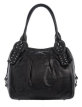 Кожаная сумка Eleganzza, цвет: черный 00112857 2010 г инфо 6966w.